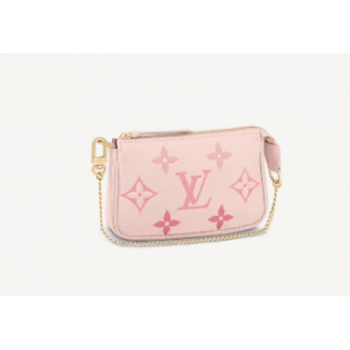 Louis Vuitton MINI POUCHETTE AKCESORIA M80501 Rosebud Pink