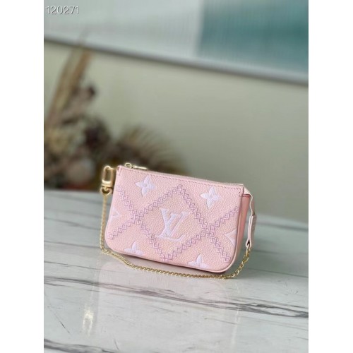 Louis Vuitton MINI POUCHETTE ACCESSORIES M81140 różowy