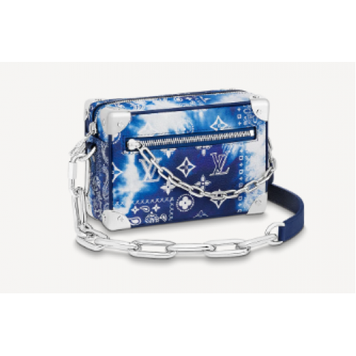 Louis Vuitton MINI SOFT TRUNK M20557 Niebieski