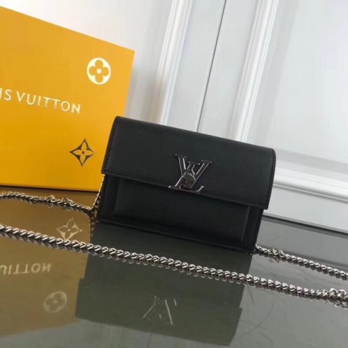 Louis Vuitton MYLOCKME BB CHAIN LOUISE M63471 czarny