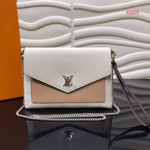 Louis Vuitton MYLOCKME Torebka na łańcuszku M63926 Beżowa