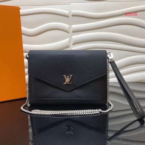 Louis Vuitton MYLOCKME torebka na łańcuszku M63926 czarna
