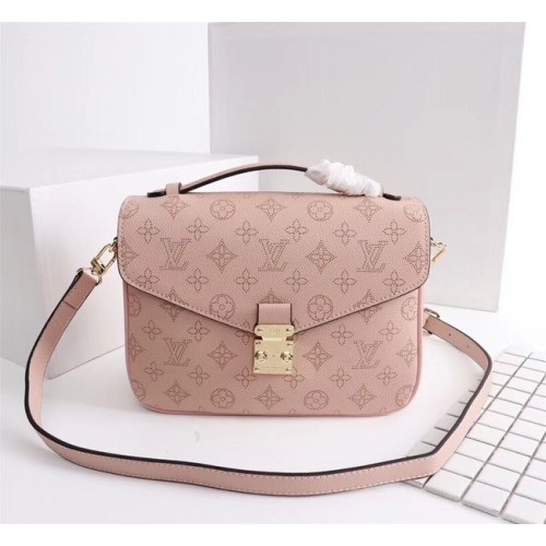 Louis Vuitton Mahina Leather POCKET METIS M40780 pink
