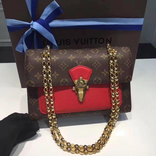 Louis Vuitton Monogram Canvas 41731 Czerwony