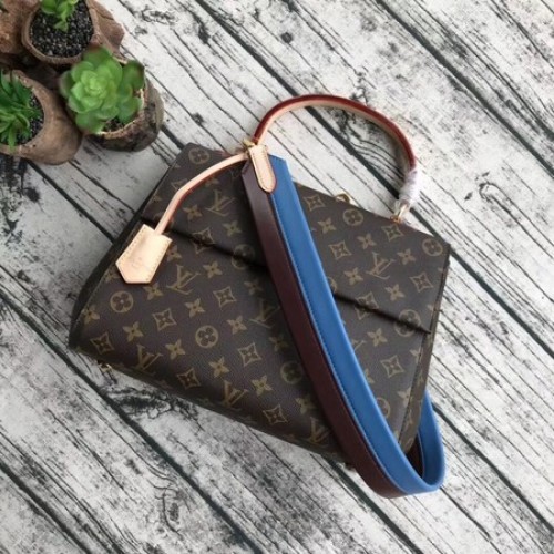 Louis Vuitton Monogram Canvas CLUNY BB M42738 Niebieski