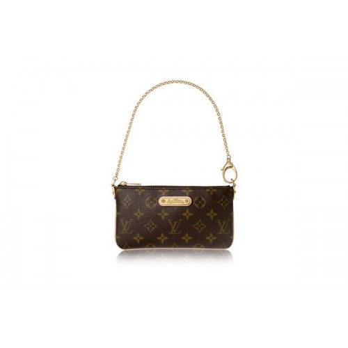 Louis Vuitton Monogram Canvas MILLA CLUTCH MM M60094