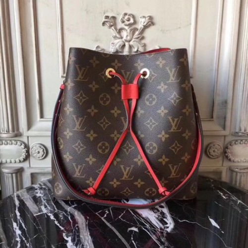 Louis Vuitton Monogram Canvas NEONOE M44020 Czerwony