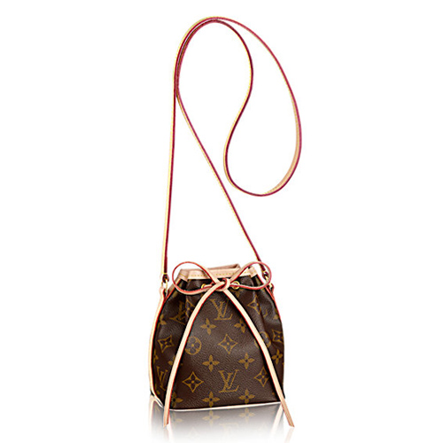 Płótno z monogramem Louis Vuitton Nano Noe M41346