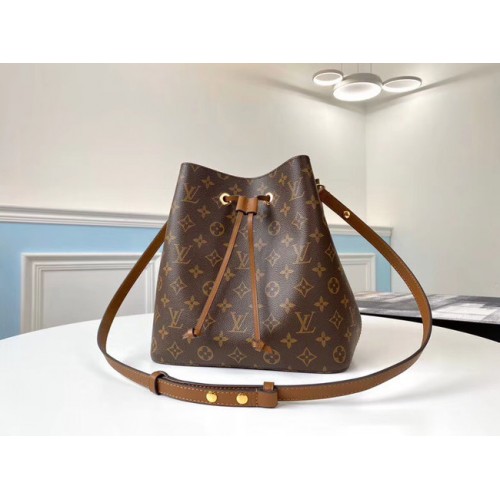 Louis Vuitton Monogram Canvas Neonoe Original Leather M44887 brązowy