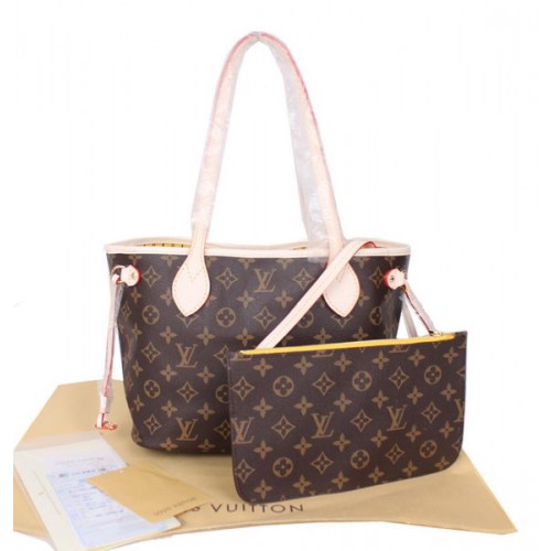 Płótno z monogramem Louis Vuitton Neverfull PM M41002 Mimoza