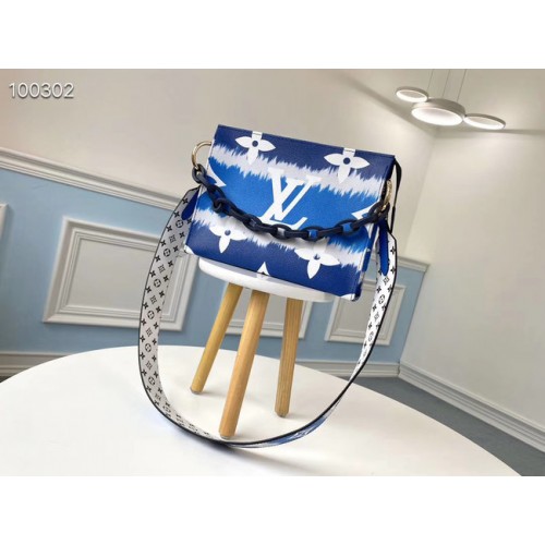 Louis Vuitton Monogram Canvas Original Leather M68137 niebieski