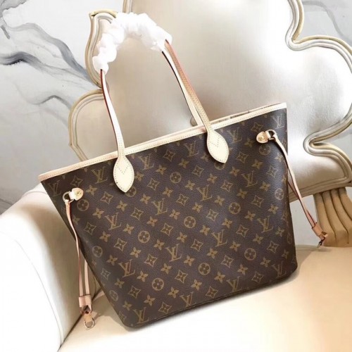 Louis Vuitton Monogram Canvas Original NEVERFULL MM M40997 czerwony