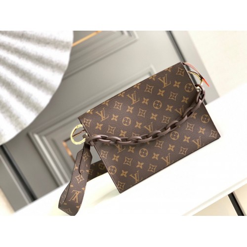 Louis Vuitton Monogram Canvas POCHETTE Oryginalna skóra M47545