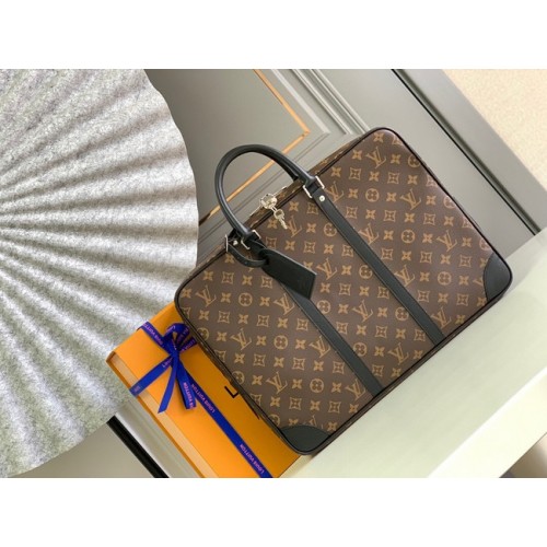 Płótno z monogramem Louis Vuitton Porte-Documents Voyage M40225
