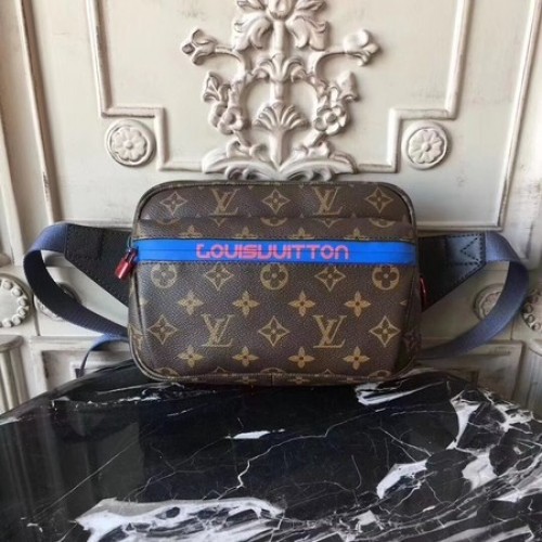 Płótno z monogramem Louis Vuitton SAC CEINTURE PN 42825 Brązowe