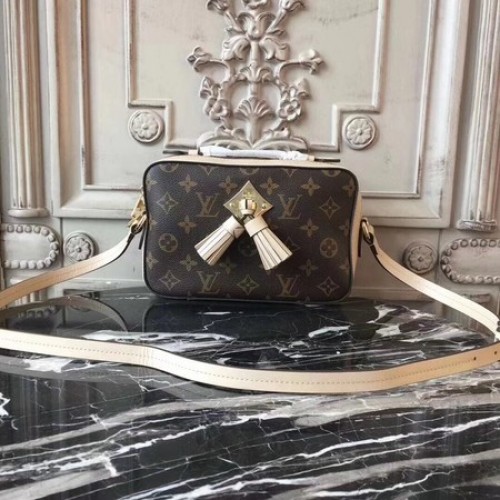 Torba na ramię Louis Vuitton Monogram Canvas 44258 Biała