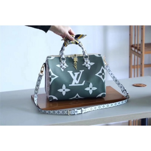 Louis Vuitton Monogram Canvas Speedy 30 M40391 zielony