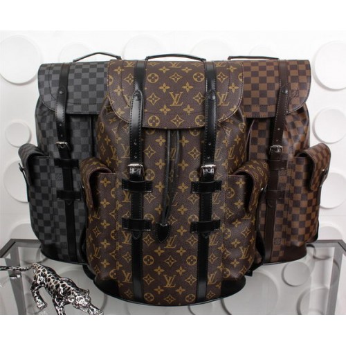 Monogram Louis Vuitton Damier Ebene Graphite CHRISTOPHER PM M43735