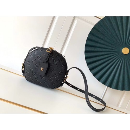 Oryginalna skóra Louis Vuitton Monogram Empreinte M45167 czarna