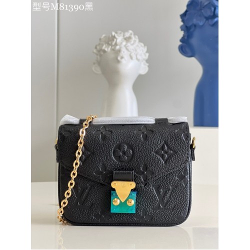 Louis Vuitton Monogram Empreinte METIS POUCH BB M81390 czarny