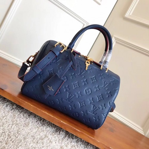 Torba Louis Vuitton Monogram Empreinte SPEEDY 42404 Niebieska