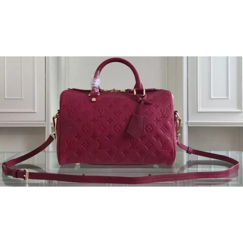 Monogram Louis Vuitton Empreinte Speedy Bandouliere 25 M91337 Brzoskwiniowy