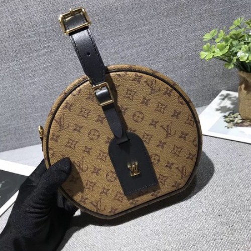 Odwrócona płótno z monogramem Louis Vuitton PETITE BOITE CHAPEAU M43510