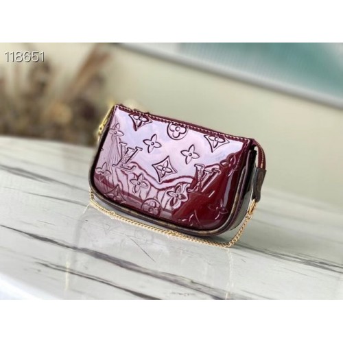 Louis Vuitton Monogram Vernis Mini Torebka Akcesoria M58009 Fiolet