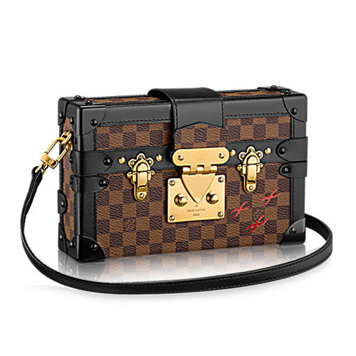 Torba płócienna Louis Vuitton N41003 Petite Malle Damier Ebene