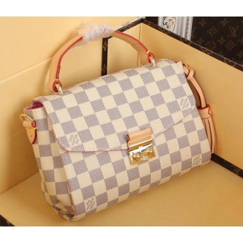 Louis Vuitton N41581 Damier Azur Płócienna torba Croisette