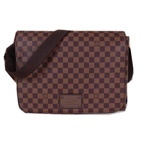 Torba płócienna Louis Vuitton N51212 Damier Ebene Brooklyn GM