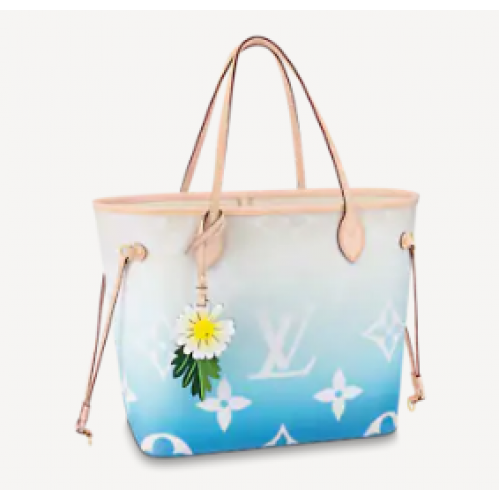 Louis Vuitton NEVERFULL MM M45678 niebieski