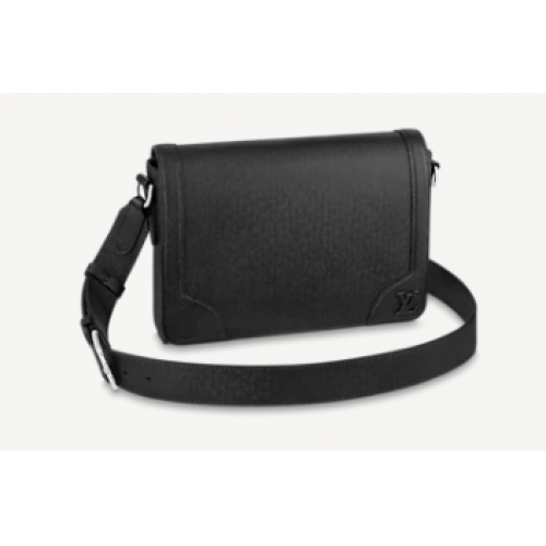 Louis Vuitton NOWA TORBA LISTONOSZKA Z KLAPĄ M30807 czarna