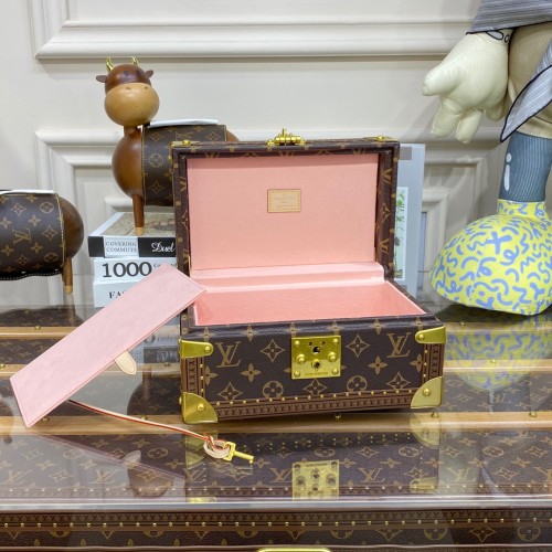 Louis Vuitton NICE JEWELRY CASE M20292 różowy