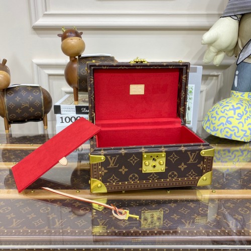 Louis Vuitton NICE JEWELRY CASE M20292 czerwony