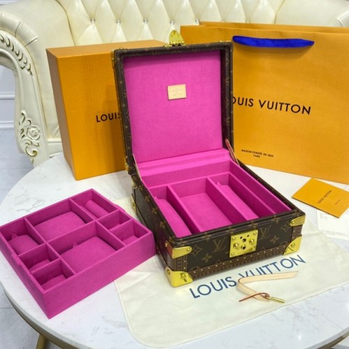 Louis Vuitton Ładne etui na biżuterię M44185 Orchidee Purple