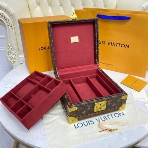 Louis Vuitton Ładne etui na biżuterię M44185 czerwone