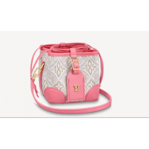 Louis Vuitton NOE PURSE M81112 Ecru Beżowy Róż