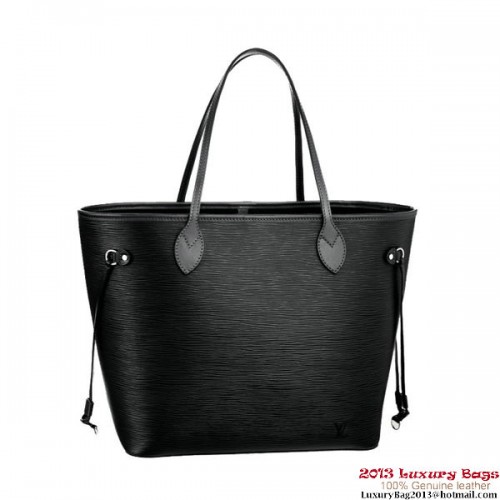 Louis Vuitton Neverfull MM Epi Leather M40932 Czarny