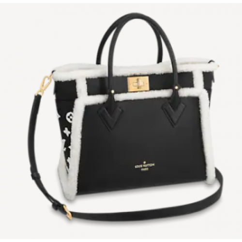 Louis Vuitton ON MY SIDE MM M58908 Czarny