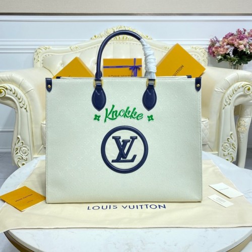 Louis Vuitton ONTHEGO GM M20815 ciemnoniebieski