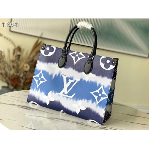 Louis Vuitton ONTHEGO MM M45118 niebieski