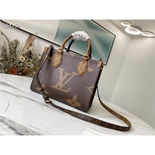 Louis Vuitton Onthego średnia torba typu tote bag M45039 BROWM