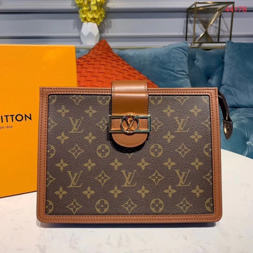 Louis Vuitton Original Clutch M44178 brązowa