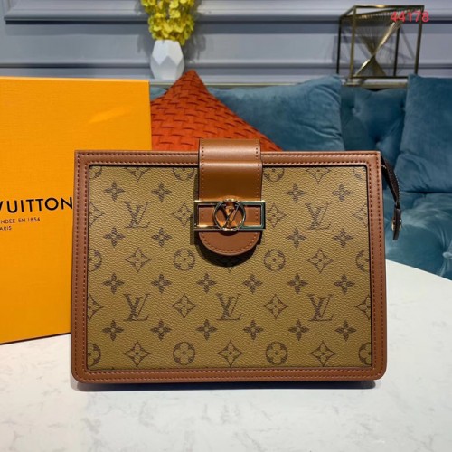 Louis Vuitton Original Clutch M44178 żółta