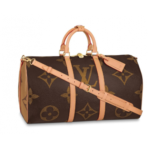 Louis Vuitton Original KEEPALL 50 M44739 brązowy