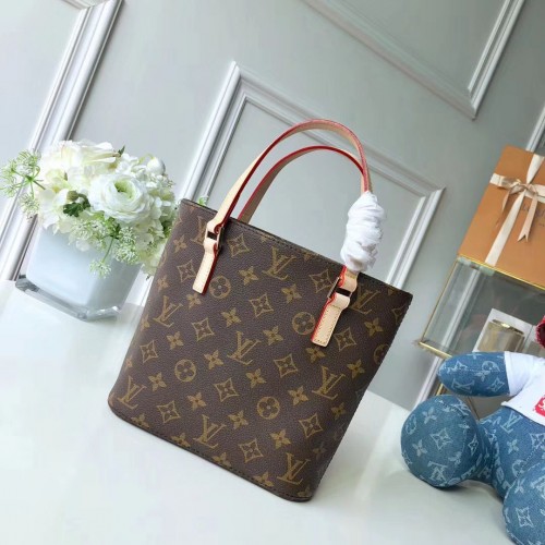 Louis Vuitton Oryginalna skórzana torba z monogramem na płótnie M51172