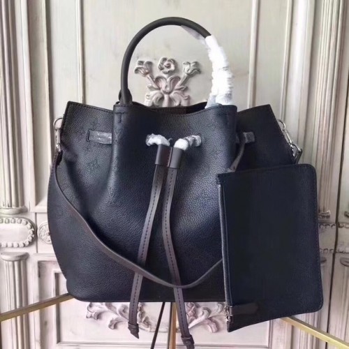 Louis Vuitton Oryginalna Skóra Mahina GIROLATA M54401 Czarna