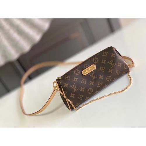 Louis Vuitton Oryginalna kopertówka z monogramem płócienna Eva M95567