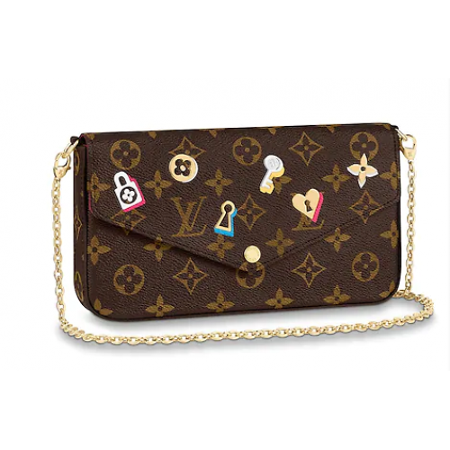 Oryginalne płótno z monogramem Louis Vuitton POCHETTE FELICIE M63999
